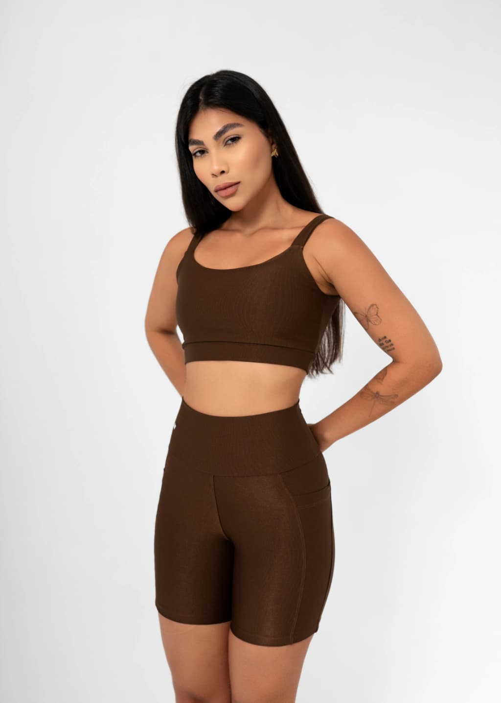 CONJ.SHORT DANI COFFE