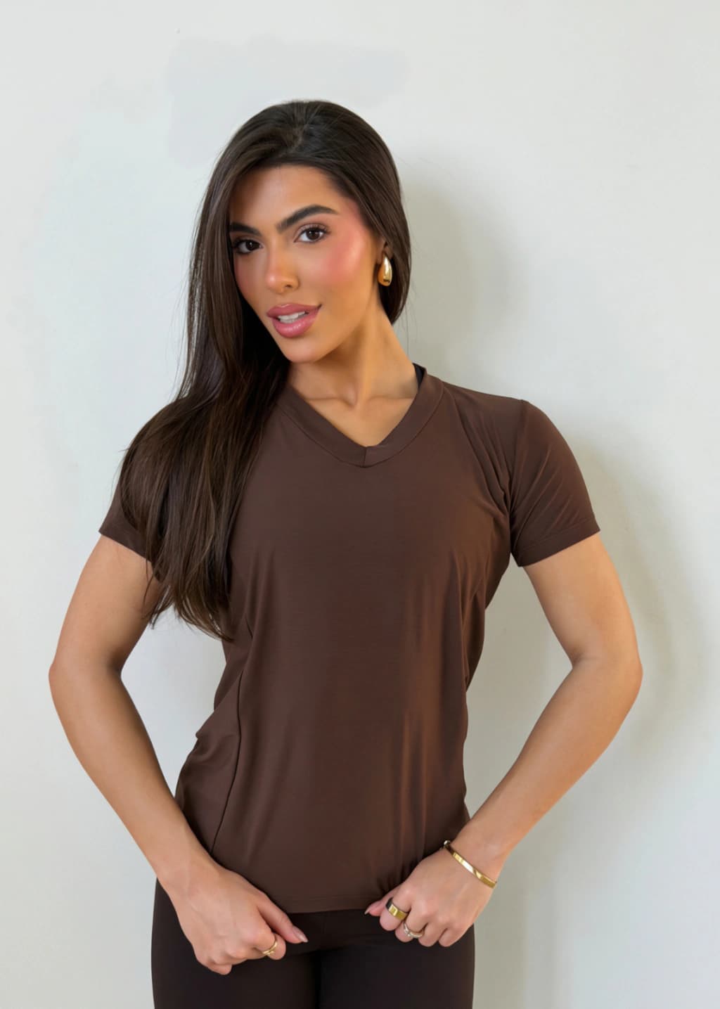 BLUSA FLORA DEEP BROW
