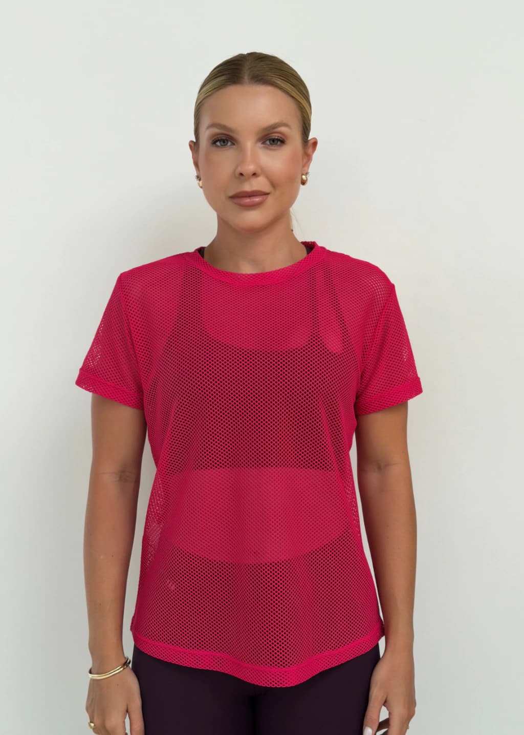BLUSA ARRASTAO MEL CHERRY PINK