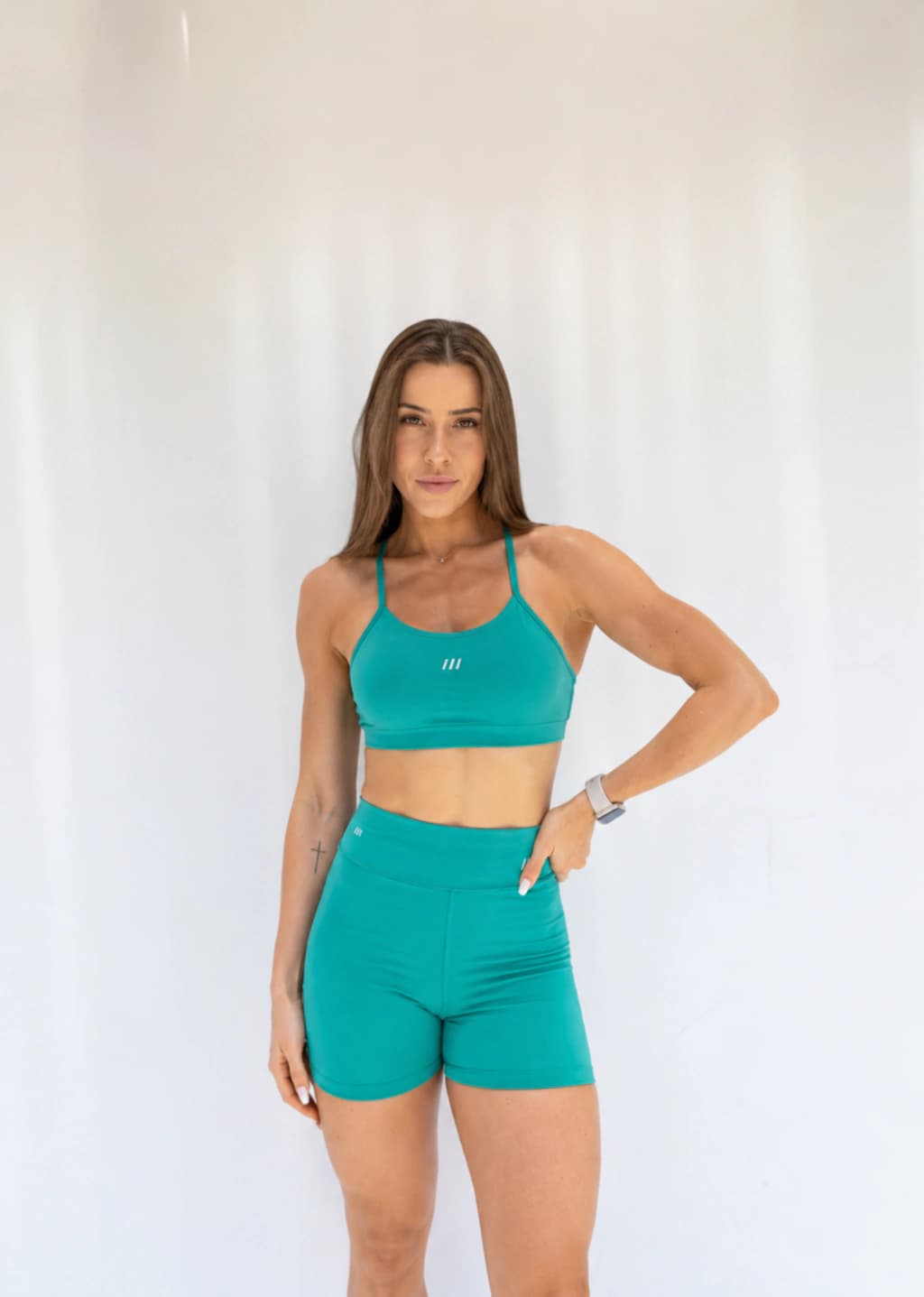 CONJ. SHORT FLY VERDE TIFANNY